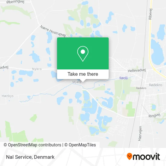 Nal Service map