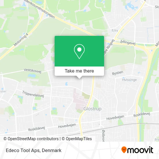 Edeco Tool Aps map