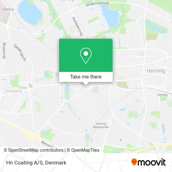 Hn Coating A/S map