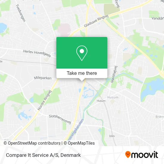 Compare It Service A/S map