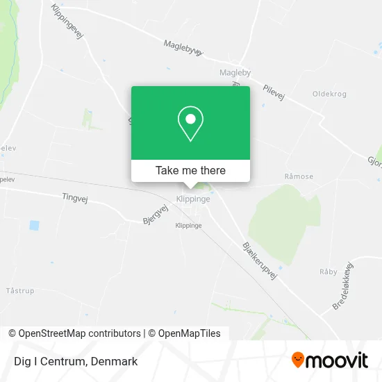 Dig I Centrum map