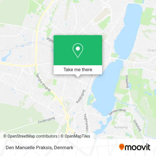 Den Manuelle Praksis map