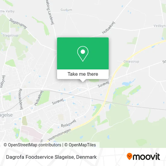 Dagrofa Foodservice Slagelse map
