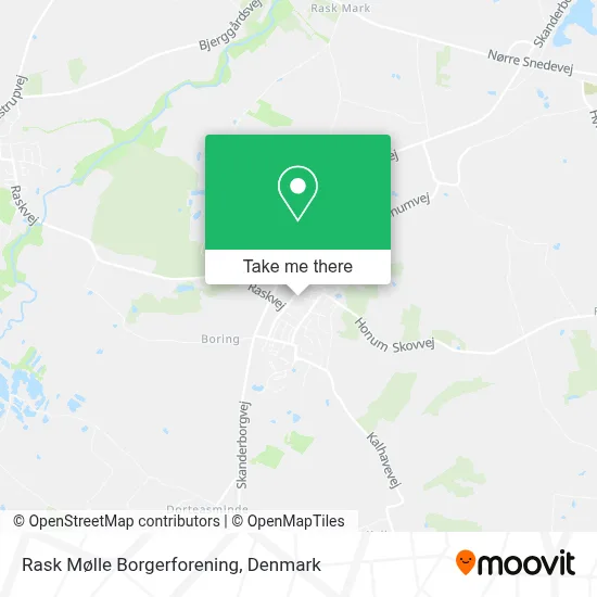 Rask Mølle Borgerforening map
