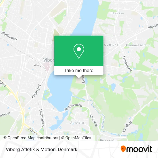 Viborg Atletik & Motion map
