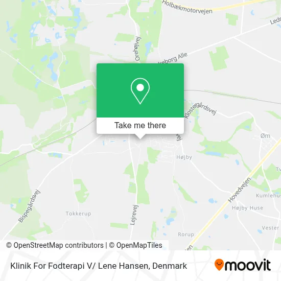 Klinik For Fodterapi V/ Lene Hansen map