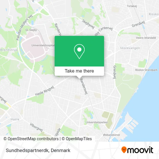 Sundhedspartnerdk map