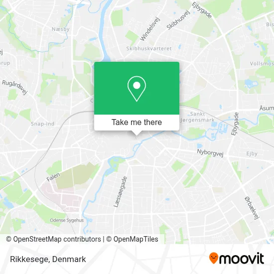 Rikkesege map