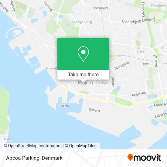 Apcoa Parking map
