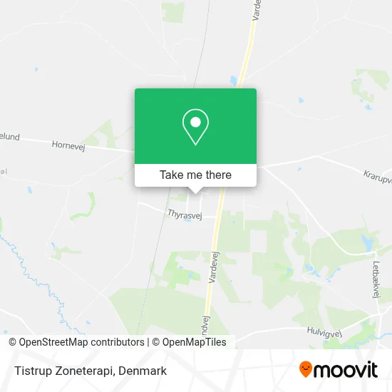 Tistrup Zoneterapi map