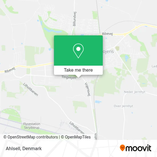 Ahlsell map