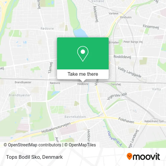Tops Bodil Sko map