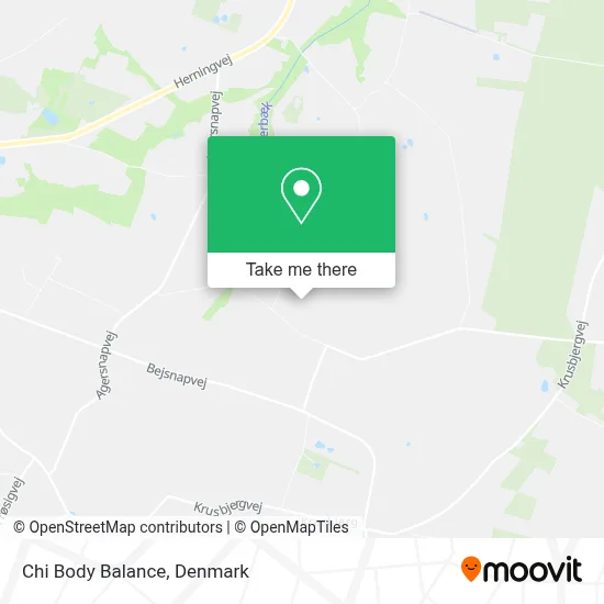 Chi Body Balance map