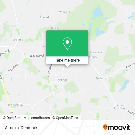 Almexa map
