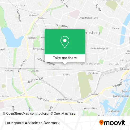 Laungaard Arkitekter map