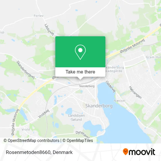 Rosenmetoden8660 map