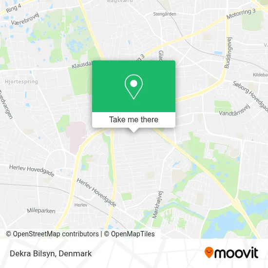 Dekra Bilsyn map