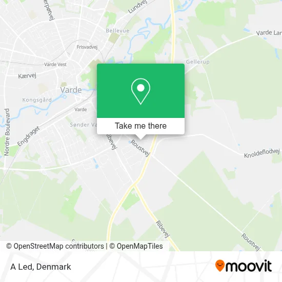 A Led map