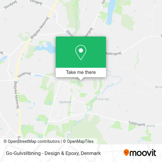 Go-Gulvslibning - Design & Epoxy map