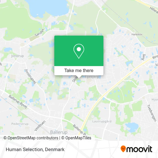 Human Selection map