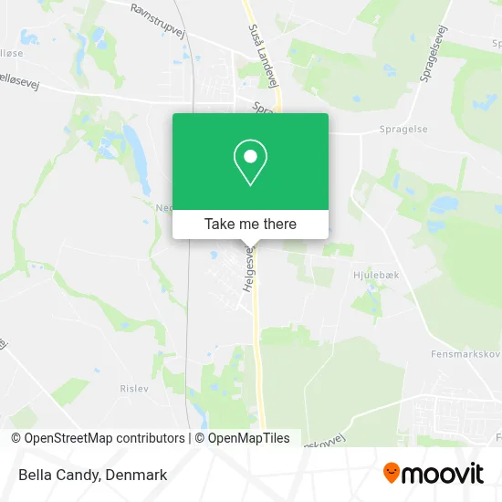 Bella Candy map