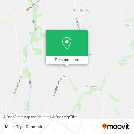 Miller Tryk map
