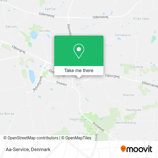 Aa-Service map