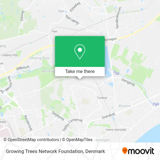 Growing Trees Network Foundation map