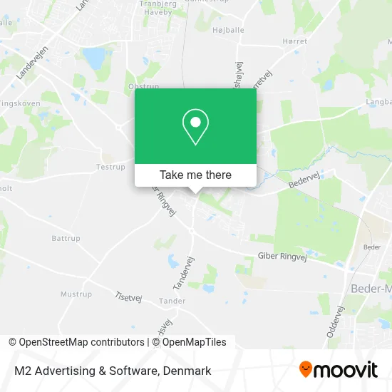 M2 Advertising & Software map