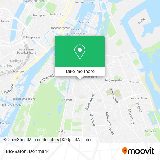 Bio-Salon map