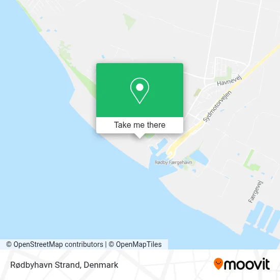 Rødbyhavn Strand map