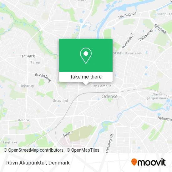Ravn Akupunktur map