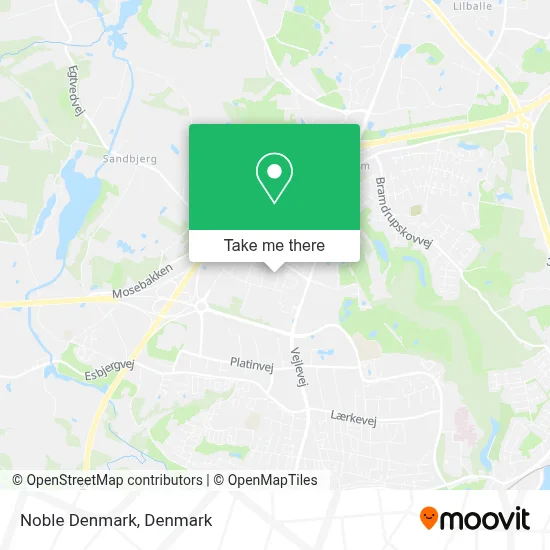 Noble Denmark map