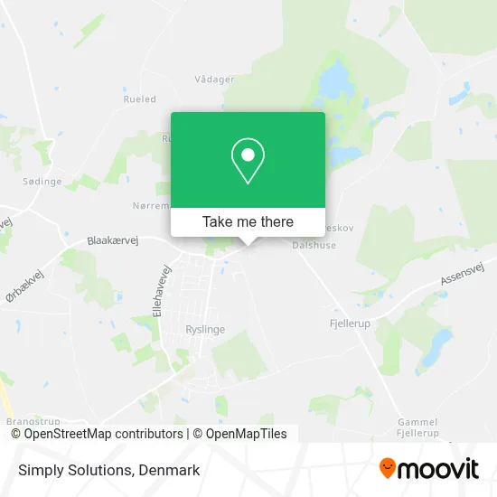 Simply Solutions map