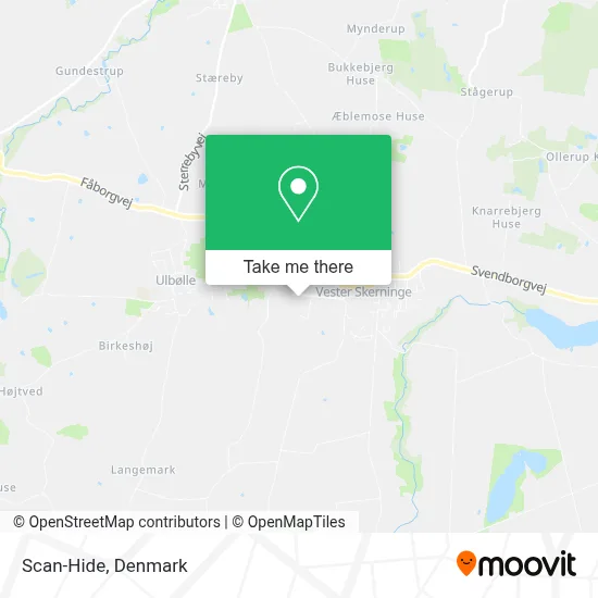 Scan-Hide map