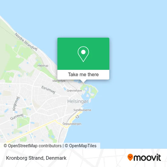 Kronborg Strand map