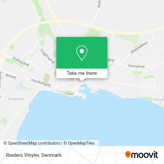 Rieders Vinyler map