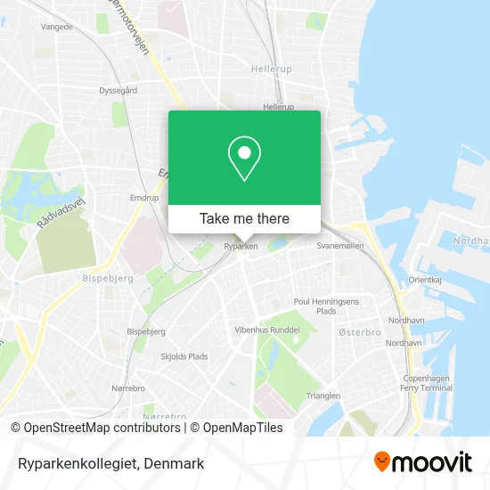 Ryparkenkollegiet map
