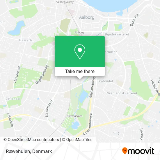 Rævehulen map