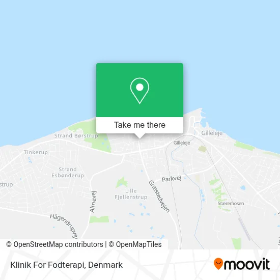 Klinik For Fodterapi map