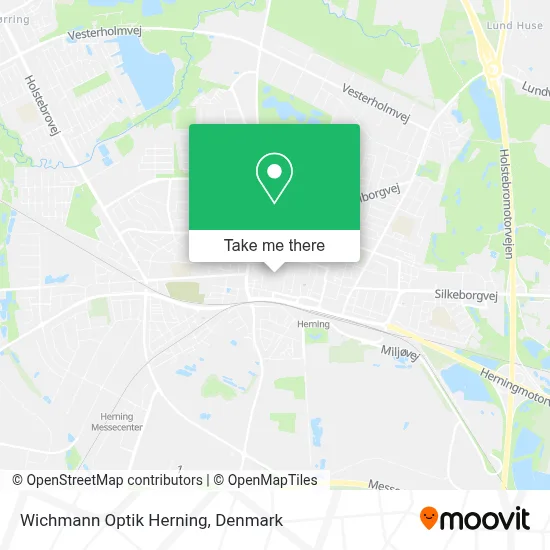 Wichmann Optik Herning map