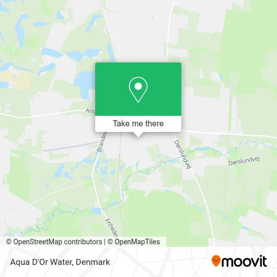 Aqua D'Or Water map