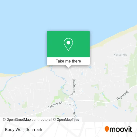Body Well map