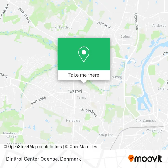 Dinitrol Center Odense map
