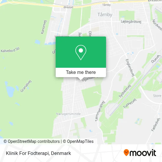 Klinik For Fodterapi map