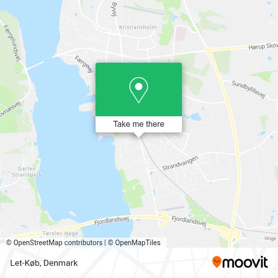 Let-Køb map
