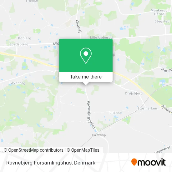 Ravnebjerg Forsamlingshus map