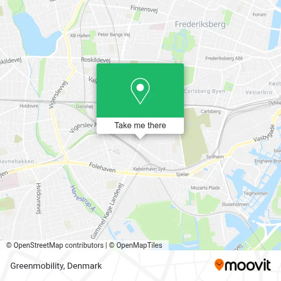Greenmobility map