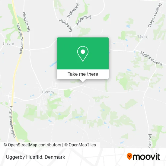 Uggerby Husflid map