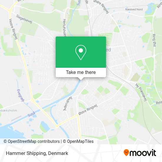 Hammer Shipping map